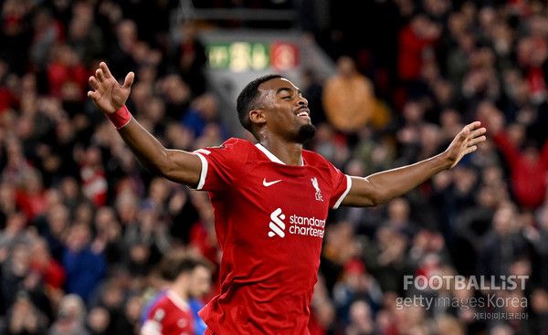 라이언 흐라벤베르흐(리버풀). 게티이미지코리아