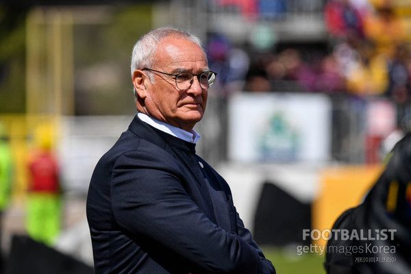 클라우디오 라니에리 감독. 게티이미지코리아