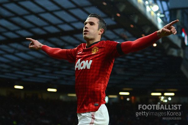 로빈 판페르시(당시 맨체스터유나이티드). 게티이미지코리아