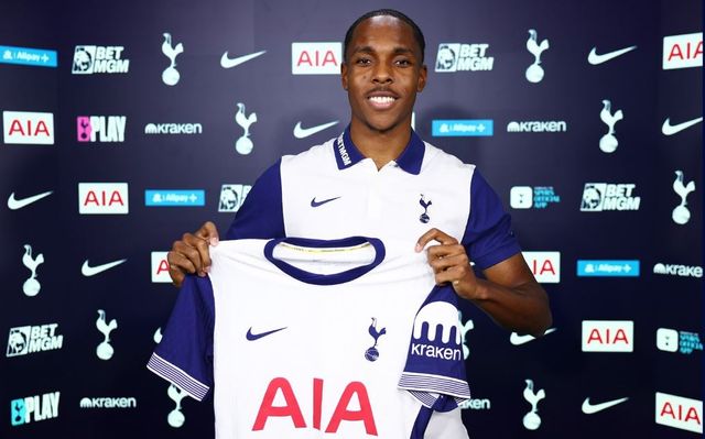 마티스 텔(토트넘홋스퍼). 토트넘홋스퍼 홈페이지 캡처