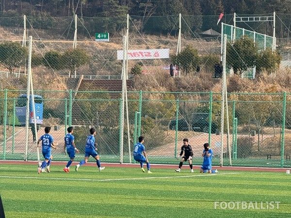 중앙대 축구부. 윤효용 기자