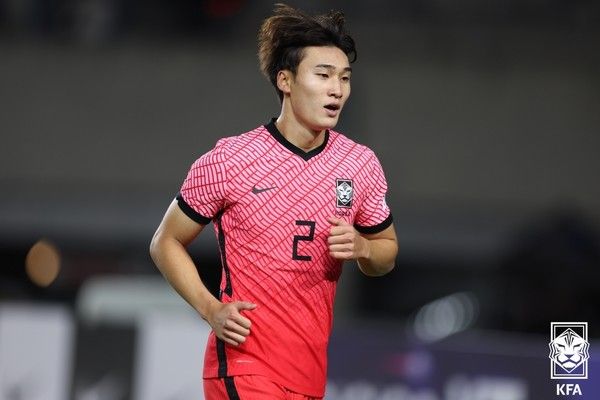 조현택(당시 대한민국 올림픽 대표팀). 대한축구협회 제공