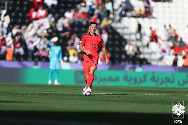 정승현(대한민국 남자 축구대표팀). 대한축구협회 제공