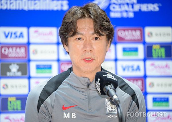 홍명보 대한민국 남자 축구대표팀 감독. 서형권 기자