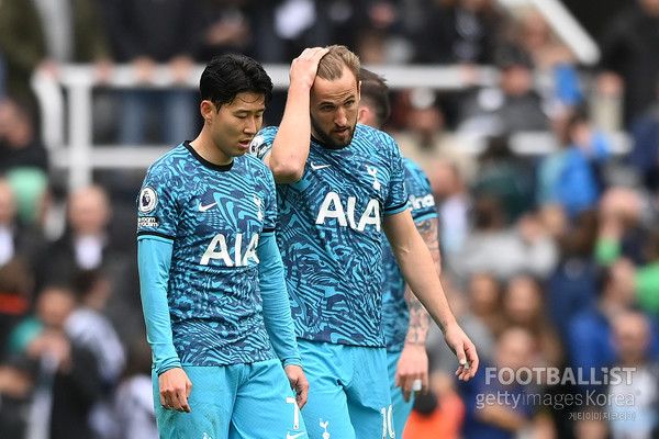 손흥민(왼쪽), 해리 케인(이상 당시 토트넘홋스퍼). 게티이미지코리아