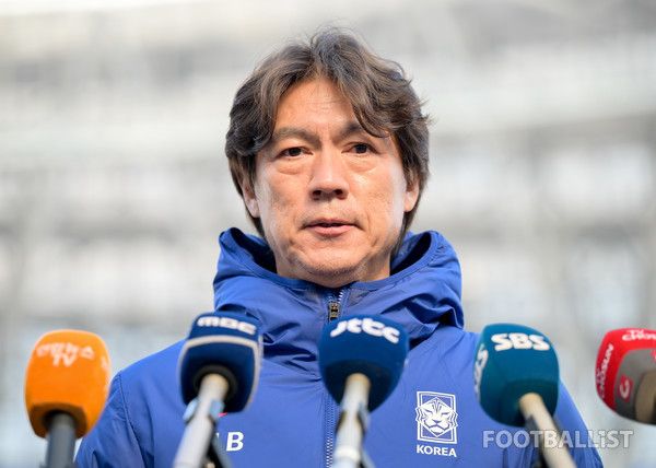 홍명보 대한민국 남자 축구대표팀 감독. 서형권 기자