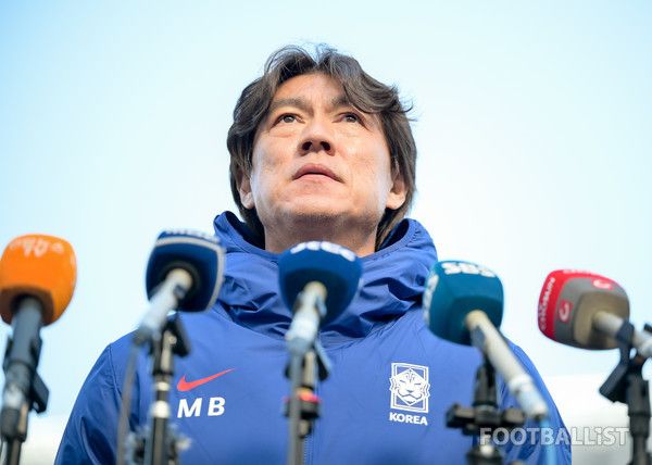 홍명보 감독. 서형권 기자