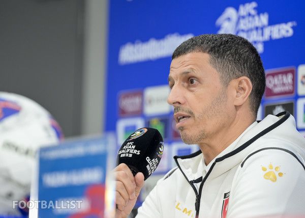 자말 셀라미 요르단 감독. 서형권 기자