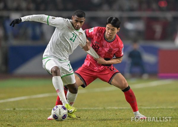 설영우(오른쪽, 대한민국 남자 축구대표팀). 서형권 기자
