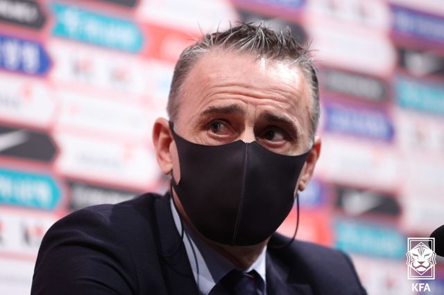 파울루 벤투 남자 축구대표팀 감독. 대한축구협회 제공