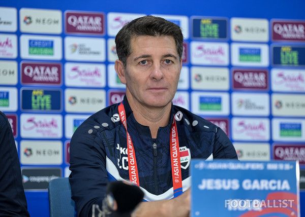 헤수스 카사스 이라크 감독. 서형권 기자