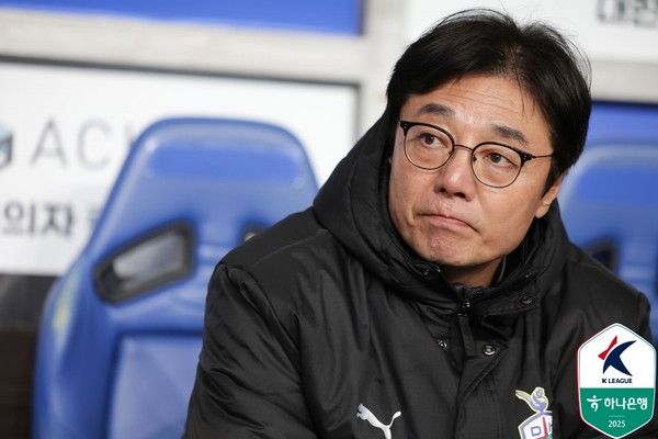 황선홍 대전하나시티즌 감독. 한국프로축구연맹 제공