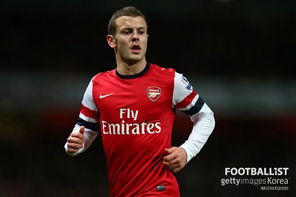 잭 윌셔(전 아스널). 게티이미지코리아