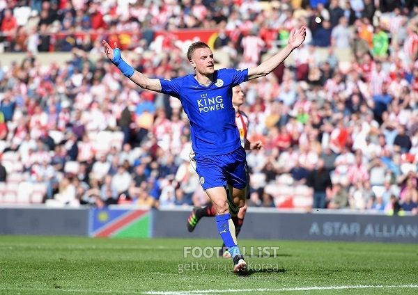 제이미 바디(레스터시티). 게티이미지코리아