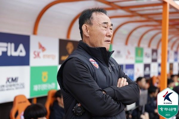 김학범 제주SK 감독. 한국프로축구연맹 제공