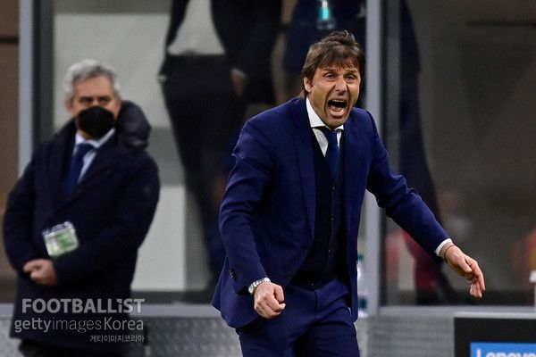 안토니오 콘테 나폴리 감독. 게티이미지코리아