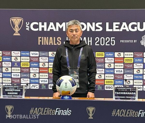 하세베 시게토시 가와사키프론탈레 감독. 김정용 기자