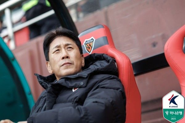 박태하 포항스틸러스 감독. 한국프로축구연맹 제공