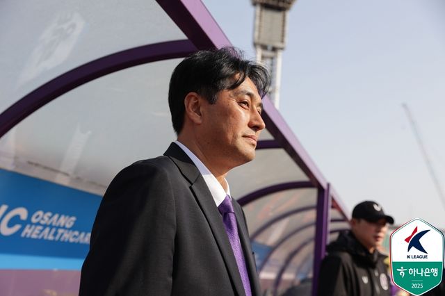 유병훈 FC안양 감독. 한국프로축구연맹 제공
