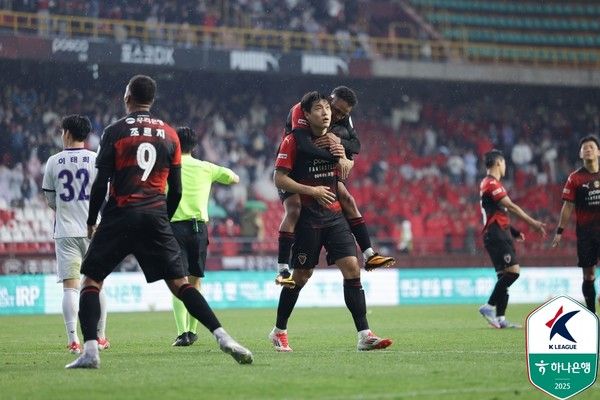 이호재(포항스틸러스). 한국프로축구연맹 제공