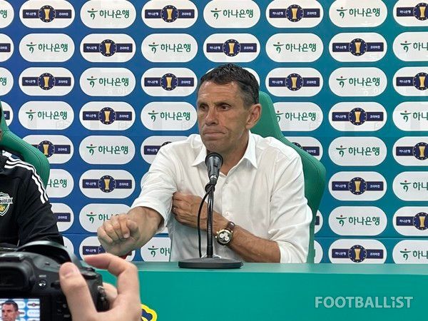 거스 포옛 전북현대 감독. 김희준 기자