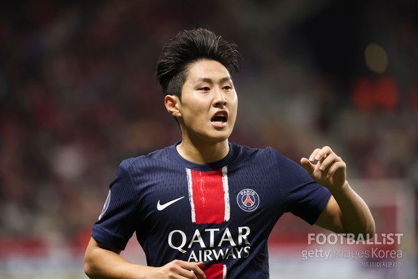 이강인(파리생제르맹). 게티이미지코리아