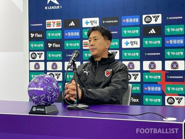 박태하 포항스틸러스 감독. 김희준 기자