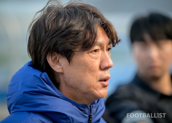 홍명보 대한민국 남자 축구대표팀 감독. 서형권 기자