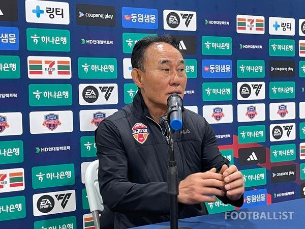 김학범 제주SK 감독. 김희준 기자