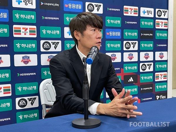 김은중 수원FC 감독. 김희준 기자