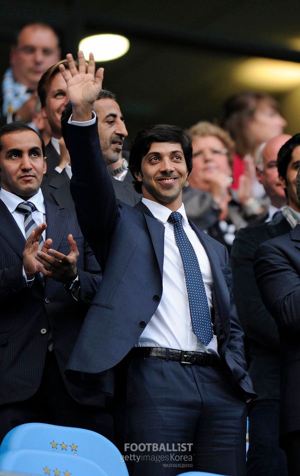 만수르 빈 자예드 알 나흐얀 맨체스터시티 구단주. 게티이미지코리아