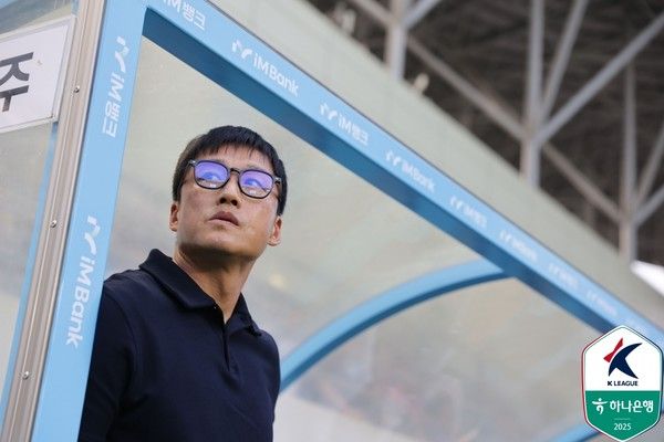 이정효 광주FC 감독. 한국프로축구연맹 제공