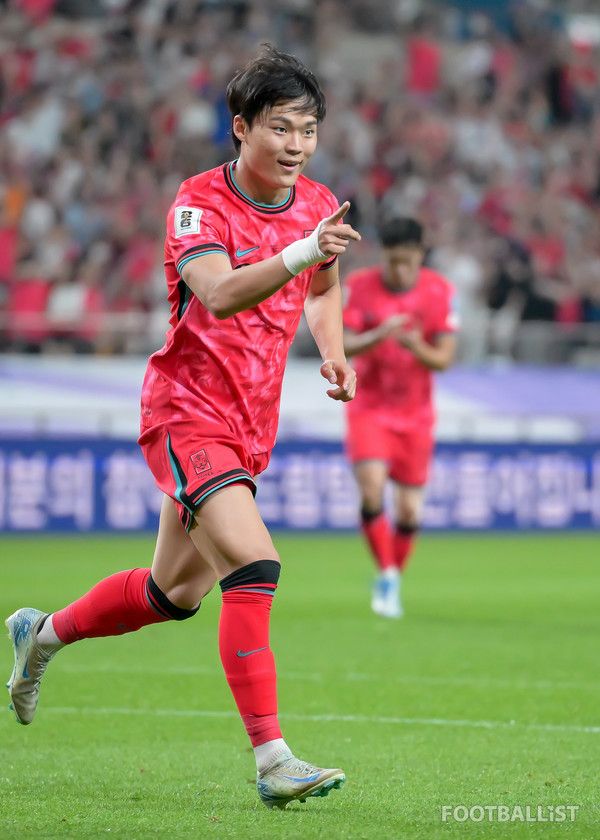 오현규(남자 축구대표팀). 서형권 기자