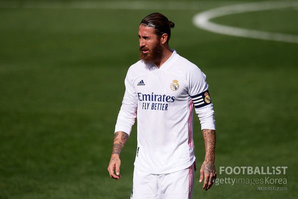 세르히오 라모스(당시 레알마드리드). 게티이미지코리아