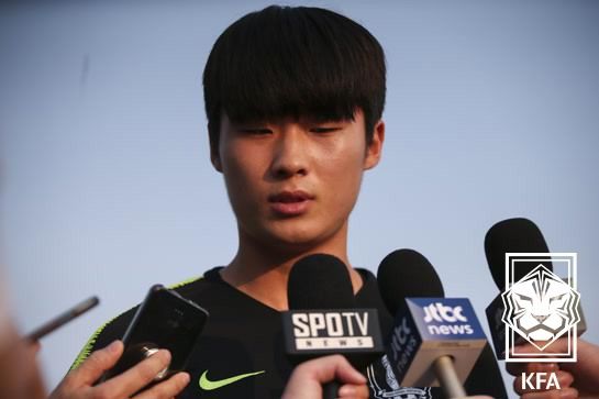 김태현(U23 대표팀). 대한축구협회 제공