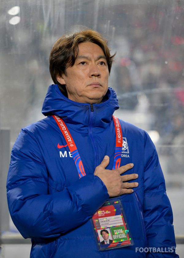 홍명보 남자 축구대표팀 감독. 서형권 기자