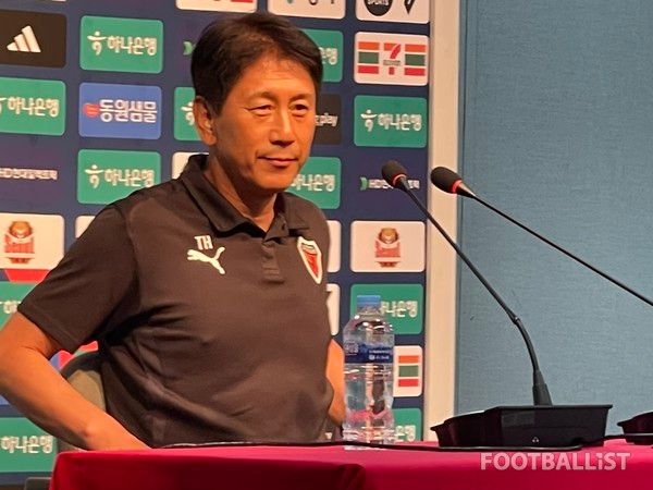 박태하 포항스틸러스 감독. 김희준 기자