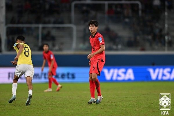 이찬욱(당시 U20 대표팀). 대한축구협회 제공