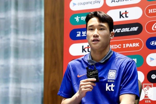 이태석(남자 축구대표팀). 대한축구협회 제공