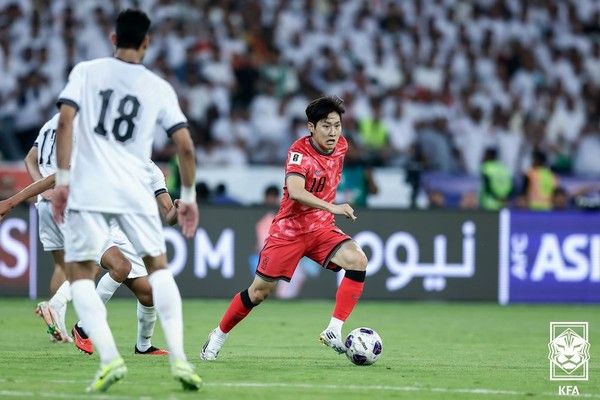 이강인(남자 축구대표팀). 대한축구협회 제공