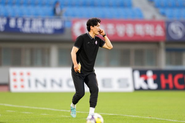 최상현 충북청주FC 감독 대행. 충북청주FC 제공
