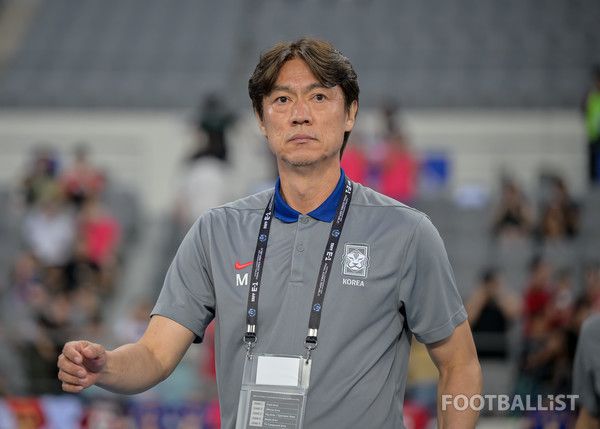 홍명보 남자 축구대표팀 감독. 서형권 기자