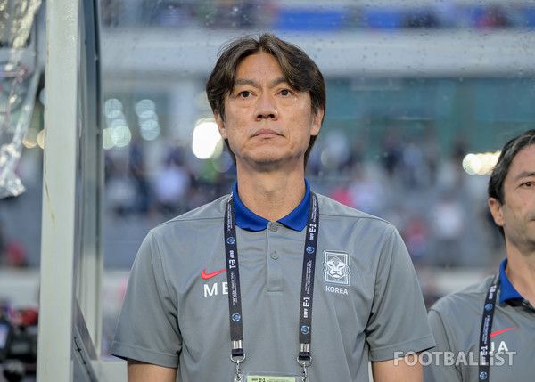 홍명보 남자 축구대표팀 감독. 서형권 기자