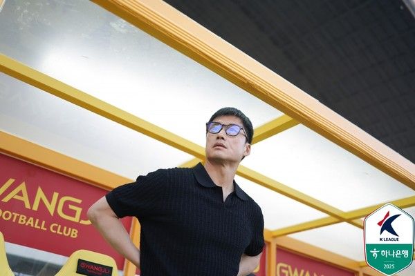 이정효 광주FC 감독. 한국프로축구연맹 제공