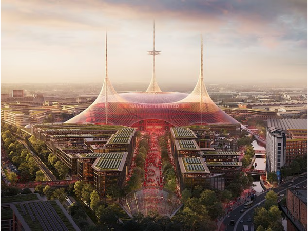 맨유 새 홈경기장 조감도