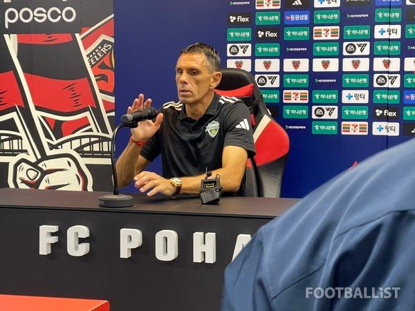 거스 포옛 전북현대 감독. 김희준 기자