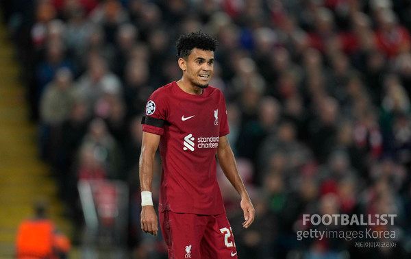 루이스 디아스(리버풀). 게티이미지코리아