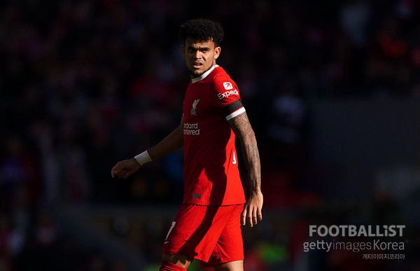 루이스 디아스(리버풀). 게티이미지코리아