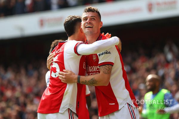 그라니트 자카(아스널). 게티이미지코리아