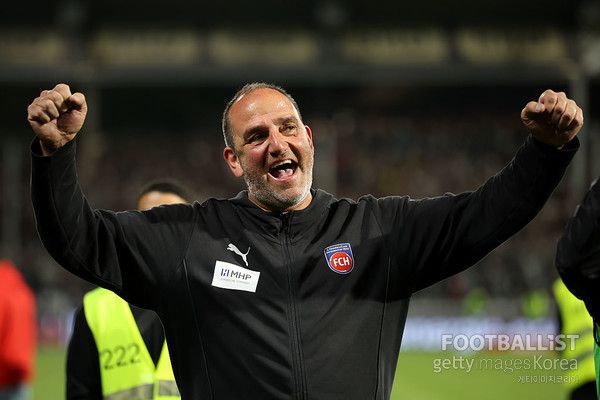 프랑크 슈미트 하이덴하임 감독. 게티이미지코리아